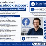 How do I contact Facebook support for business account issues?