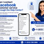 Can I contact Facebook customer service through the Help Center?